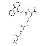 11-Oxa-2,8,12-triazatridecanedioic acid, 3-carboxy-9-oxo-, 13-(1,1-dimethylethyl) 1-(9H-fluoren-9-ylmethyl) ester, (3S)- 