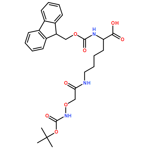 11-Oxa-2,8,12-triazatridecanedioic acid, 3-carboxy-9-oxo-, 13-(1,1-dimethylethyl) 1-(9H-fluoren-9-ylmethyl) ester, (3S)- 