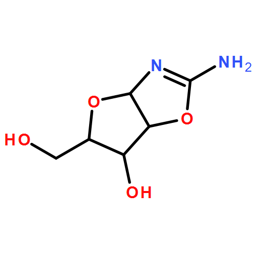 Furo[2,3-d]oxazole-5-methanol, 2-amino-3a,5,6,6a-tetrahydro-6-hydroxy-, (3aR,5S,6S,6aS)-rel- 