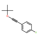 Benzene, 1-[2-(1,1-dimethylethoxy)ethynyl]-4-fluoro- 