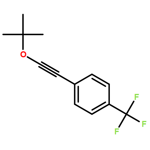 Benzene, 1-[2-(1,1-dimethylethoxy)ethynyl]-4-(trifluoromethyl)- 