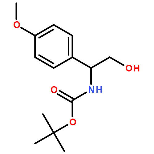 Carbamic acid, N-[(1R)-2-hydroxy-1-(4-methoxyphenyl)ethyl]-, 1,1-dimethylethyl ester 