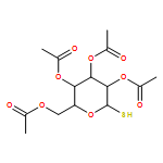 β-D-Mannopyranose, 1-thio-, 2,3,4,6-tetraacetate 