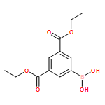 1,3-Benzenedicarboxylic acid, 5-borono-, 1,3-diethyl ester 