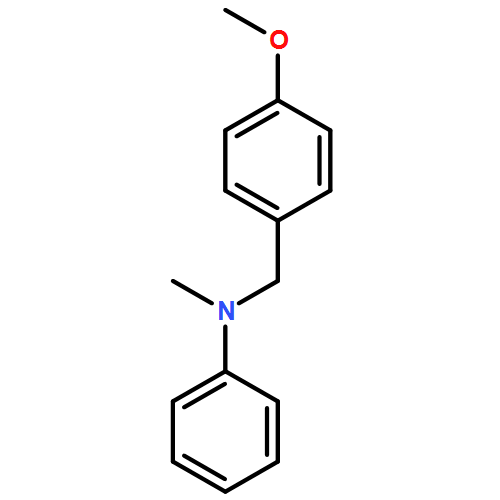 Benzenemethanamine, 4-methoxy-N-methyl-N-phenyl- 