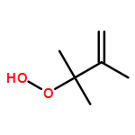 Hydroperoxide, 1,1,2-trimethyl-2-propen-1-yl- 