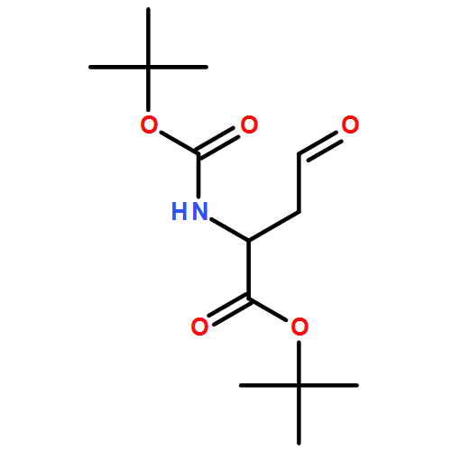 Butanoic acid, 2-[[(1,1-dimethylethoxy)carbonyl]amino]-4-oxo-, 1,1-dimethylethyl ester, (2S)- 