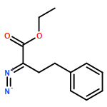 Benzenebutanoic acid, α-diazo-, ethyl ester 