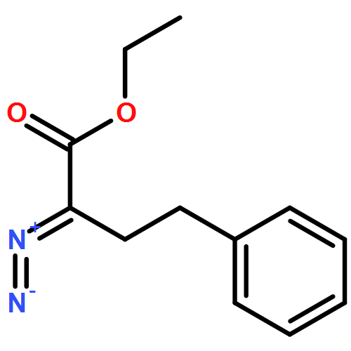 Benzenebutanoic acid, α-diazo-, ethyl ester 