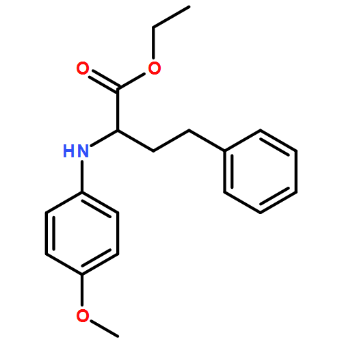 Benzenebutanoic acid, α-[(4-methoxyphenyl)amino]-, ethyl ester 