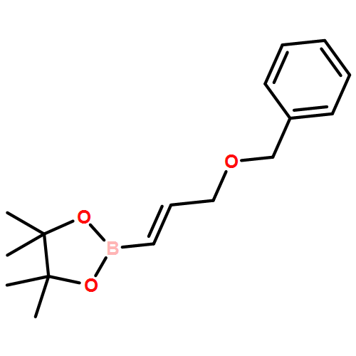 1,3,2-Dioxaborolane, 4,4,5,5-tetramethyl-2-[3-(phenylmethoxy)-1-propenyl]-, (E)- (9CI) 