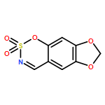 [1,3]Dioxolo[4,5-g]-1,2,3-benzoxathiazine, 2,2-dioxide 