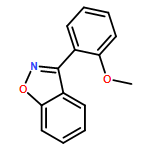 1,2-Benzisoxazole, 3-(2-methoxyphenyl)- 