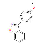 1,2-Benzisoxazole, 3-(4-methoxyphenyl)- 