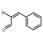 2-Propenal, 2-bromo-3-phenyl-, (2E)- 