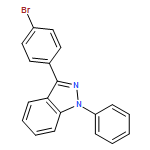 1H-Indazole, 3-(4-bromophenyl)-1-phenyl- 