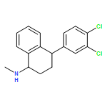 1-Naphthalenamine, 4-(3,4-dichlorophenyl)-1,2,3,4-tetrahydro-N-methyl-, (1R,4S)- 