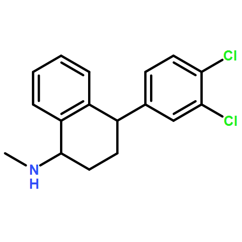 1-Naphthalenamine, 4-(3,4-dichlorophenyl)-1,2,3,4-tetrahydro-N-methyl-, (1R,4S)- 