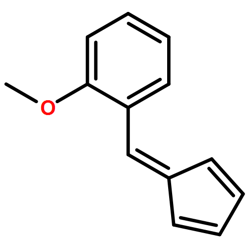 Benzene, 1-(2,4-cyclopentadien-1-ylidenemethyl)-2-methoxy- 