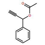 Benzenemethanol, α-ethynyl-, 1-acetate 