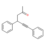 5-Hexyn-2-one, 4,6-diphenyl- 