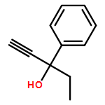 Benzenemethanol, α-ethyl-α-ethynyl- 