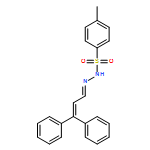 Benzenesulfonic acid, 4-methyl-, 2-(3,3-diphenyl-2-propen-1-ylidene)hydrazide 