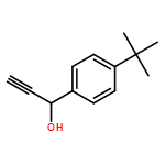 Benzenemethanol, 4-(1,1-dimethylethyl)-α-ethynyl- 