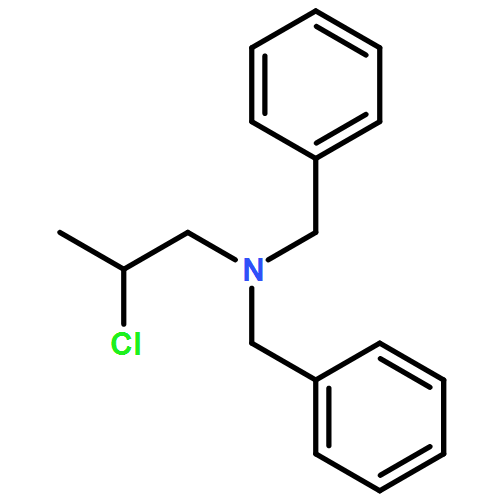 Benzenemethanamine, N-[(2R)-2-chloropropyl]-N-(phenylmethyl)- 