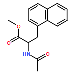 1-Naphthalenepropanoic acid, α-(acetylamino)-, methyl ester, (αR)- 