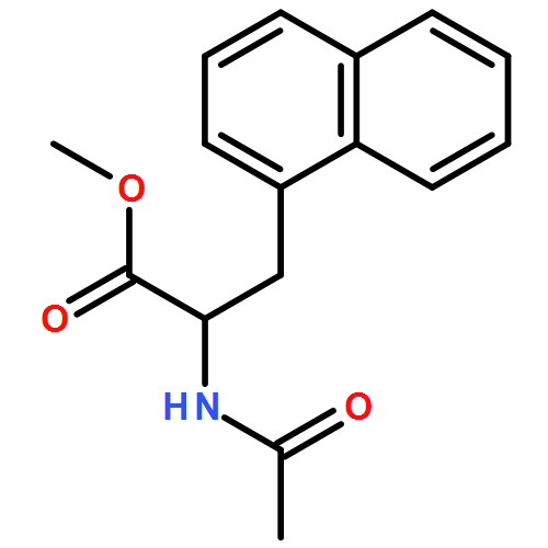 1-Naphthalenepropanoic acid, α-(acetylamino)-, methyl ester, (αR)- 