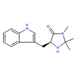 4-Imidazolidinone, 5-(1H-indol-3-ylmethyl)-2,2,3-trimethyl-, (5S)- 