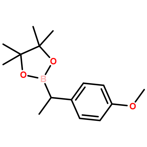 1,3,2-Dioxaborolane, 2-[1-(4-methoxyphenyl)ethyl]-4,4,5,5-tetramethyl- 