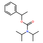 Carbamic acid, N,N-bis(1-methylethyl)-, (1S)-1-phenylethyl ester 