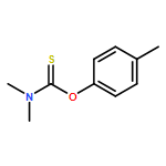 Carbamothioic acid, N,N-dimethyl-, O-(4-methylphenyl) ester 