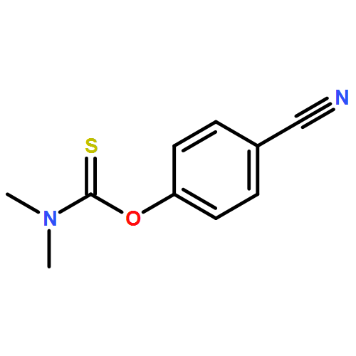 Carbamothioic acid, N,N-dimethyl-, O-(4-cyanophenyl) ester 