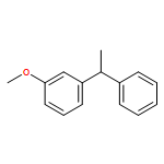 Benzene, 1-methoxy-3-[(1R)-1-phenylethyl]- 