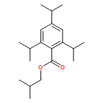 Benzoic acid, 2,4,6-tris(1-methylethyl)-, 2-methylpropyl ester 