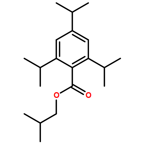 Benzoic acid, 2,4,6-tris(1-methylethyl)-, 2-methylpropyl ester 