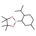 1,3,2-Dioxaborolane, 4,4,5,5-tetramethyl-2-[(1R,2R,5R)-5-methyl-2-(1-methylethyl)cyclohexyl]- 