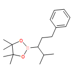 1,3,2-Dioxaborolane, 4,4,5,5-tetramethyl-2-[(1S)-2-methyl-1-(2-phenylethyl)propyl]- 