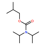 Carbamic acid, N,N-bis(1-methylethyl)-, 2-methylpropyl ester 