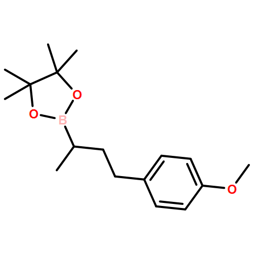 1,3,2-Dioxaborolane, 2-[(1S)-3-(4-methoxyphenyl)-1-methylpropyl]-4,4,5,5-tetramethyl- 