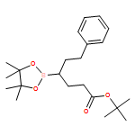 1,3,2-Dioxaborolane-2-butanoic acid, 4,4,5,5-tetramethyl-γ-(2-phenylethyl)-, 1,1-dimethylethyl ester, (γR)- 