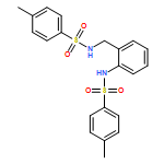 Benzenesulfonamide, 4-methyl-N-[2-[[[(4-methylphenyl)sulfonyl]amino]methyl]phenyl]- 