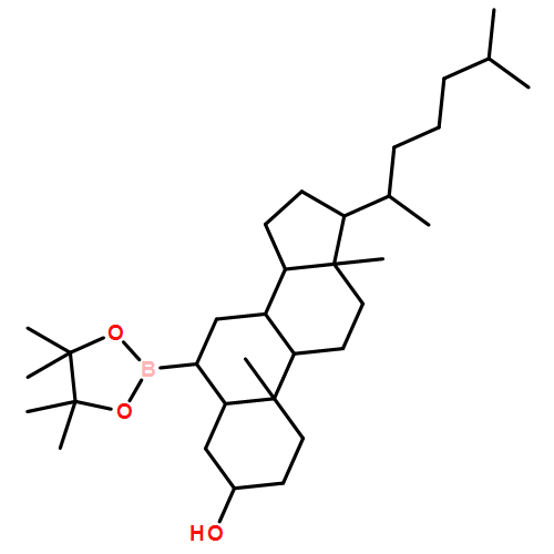 Cholestan-3-ol, 6-(4,4,5,5-tetramethyl-1,3,2-dioxaborolan-2-yl)-, (3β,5α,6α)- 