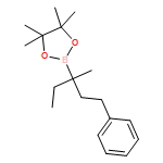 1,3,2-Dioxaborolane, 2-[(1S)-1-ethyl-1-methyl-3-phenylpropyl]-4,4,5,5-tetramethyl- 