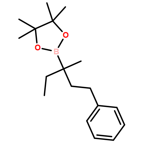 1,3,2-Dioxaborolane, 2-[(1S)-1-ethyl-1-methyl-3-phenylpropyl]-4,4,5,5-tetramethyl- 