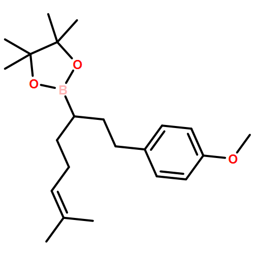 1,3,2-Dioxaborolane, 2-[(1R)-1-[2-(4-methoxyphenyl)ethyl]-5-methyl-4-hexen-1-yl]-4,4,5,5-tetramethyl- 