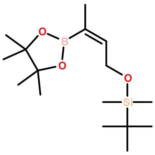 1,3,2-Dioxaborolane, 2-[(1Z)-3-[[(1,1-dimethylethyl)dimethylsilyl]oxy]-1-methyl-1-propen-1-yl]-4,4,5,5-tetramethyl- 